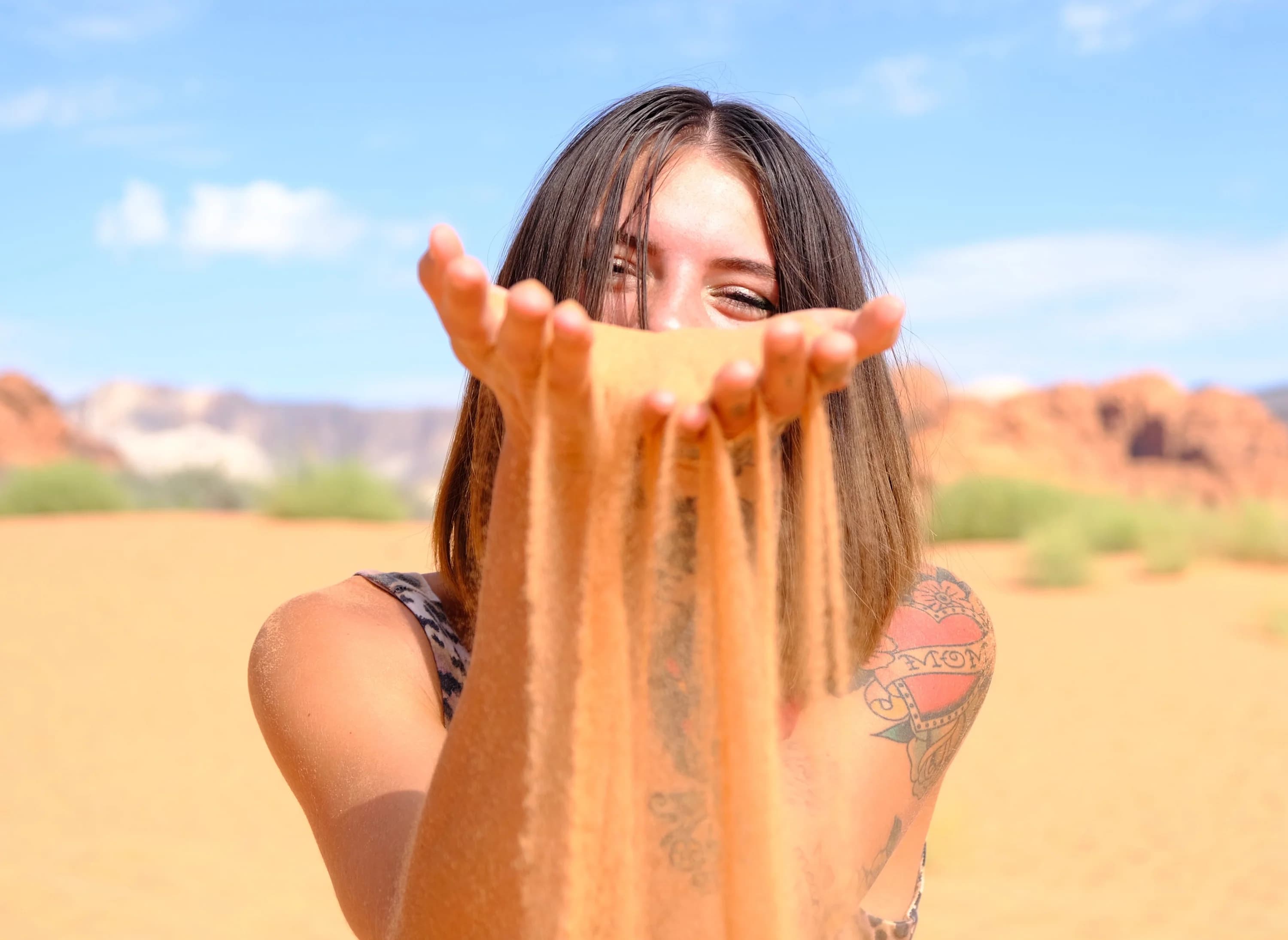 Sand Through Fingers